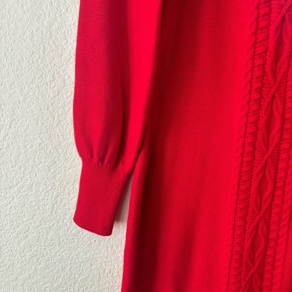 Charter Club Cable-Knit Sweater Dress Size Medium NEW - Picture 5 of 13
